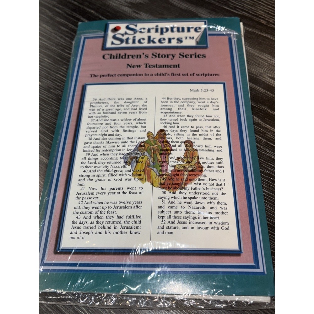 Scripture Stickers Lot Of 2 - Picture 5 of 6